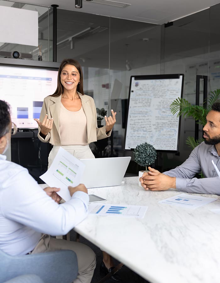 Agency presentation and brand planning discussion
