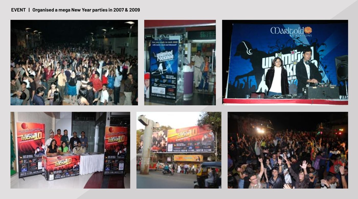 New Year event public material