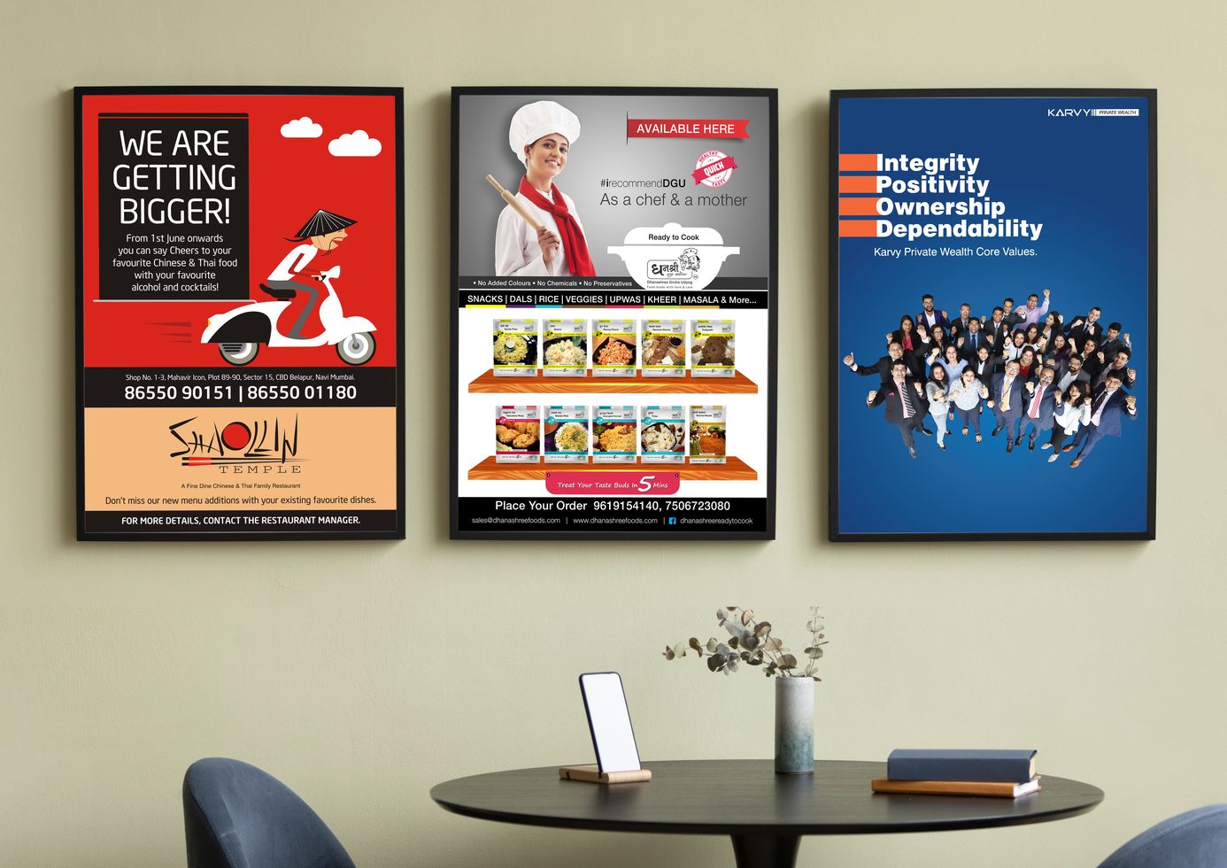 Brand poster design