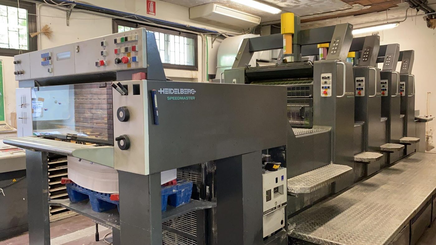 4 Colour Heidelberg Auto Plate Offset Printing Machine